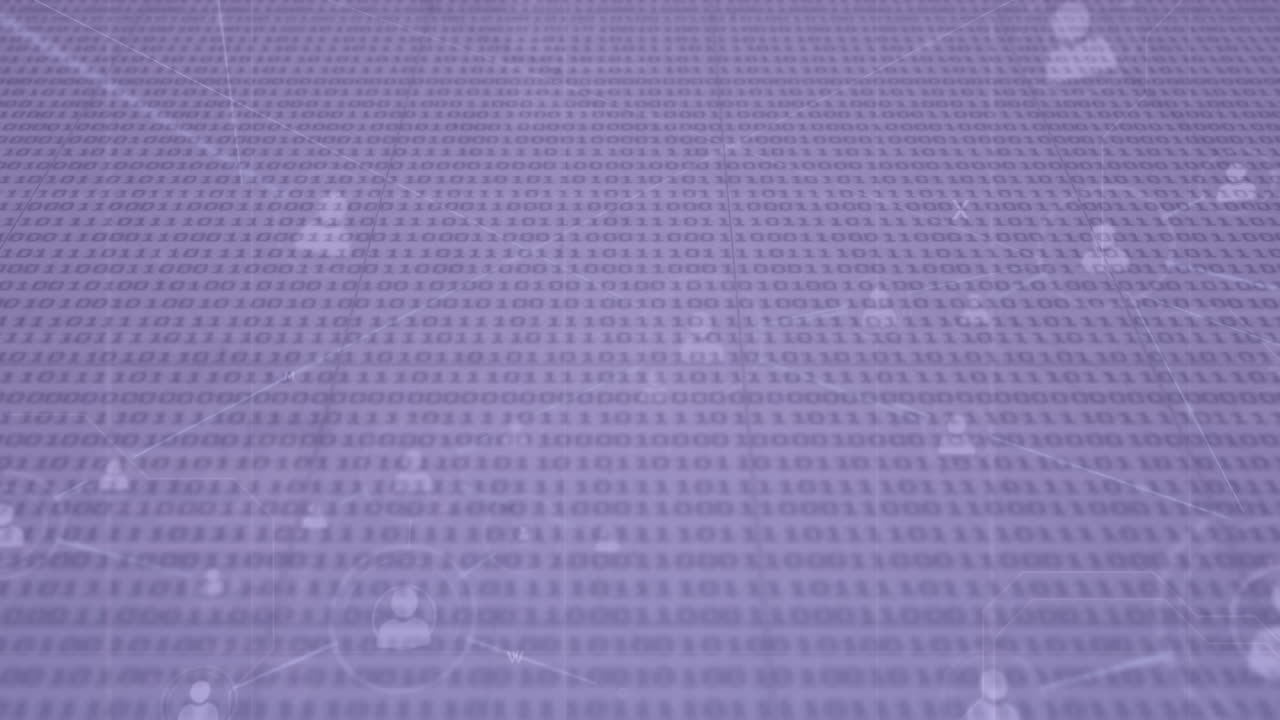 데이터 처리 및 연결 네트워크의 애니메이션