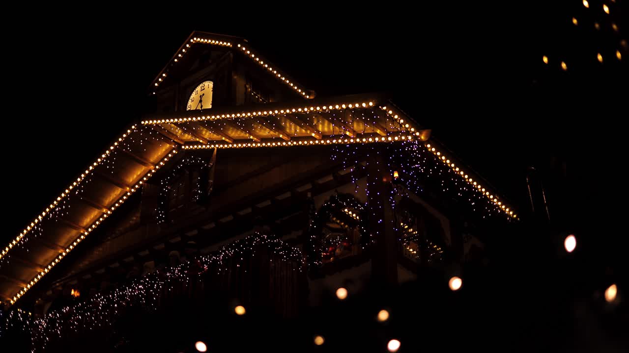 유럽 크리스마스 마켓 하우스