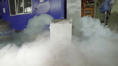 humo y niebla en instalaciones industriales