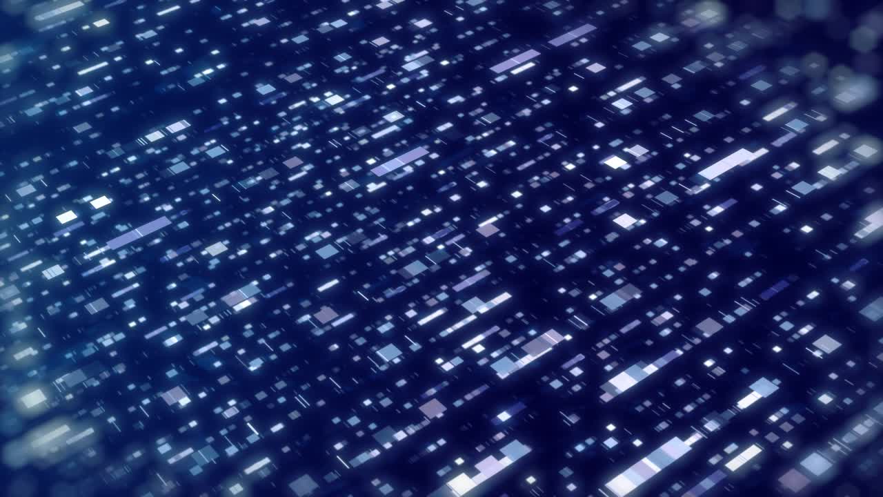 Digital Technology or Data transfer background with motion digital stripes