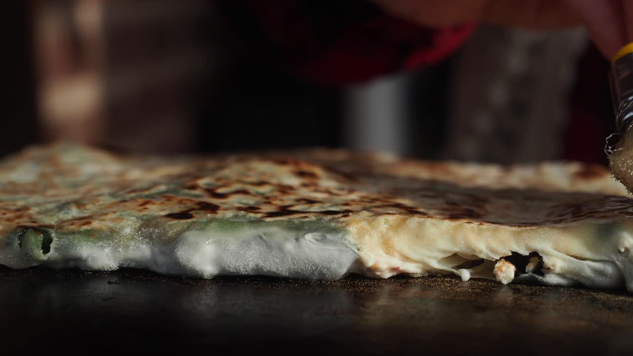 Cooking Gozleme