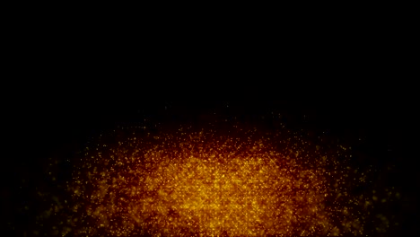 fuego de partículas 4k