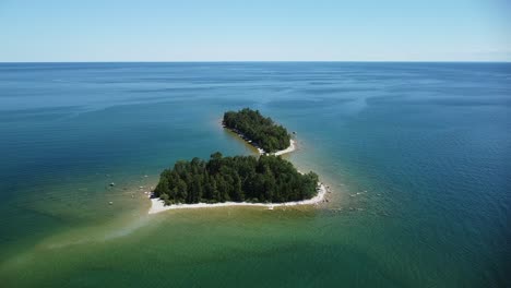 antena lago huron islas verano