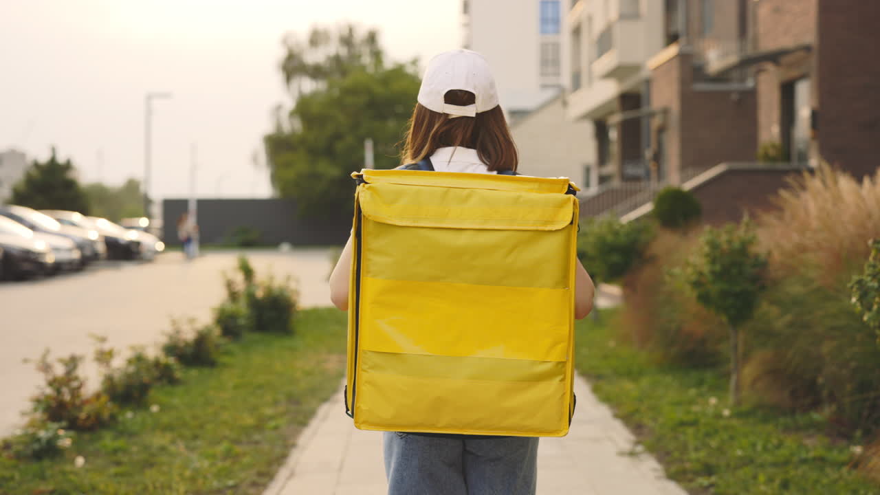 Woman Delivery Person