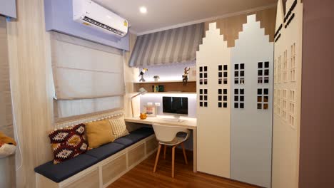 Idea-De-Decoración-De-Dormitorio-Infantil-Elegante-Y-De-Moda