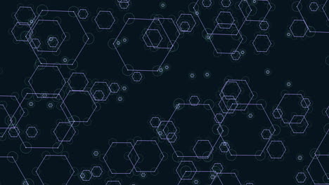 los hexágonos y diamantes interconectados forman un patrón geométrico visualmente llamativo