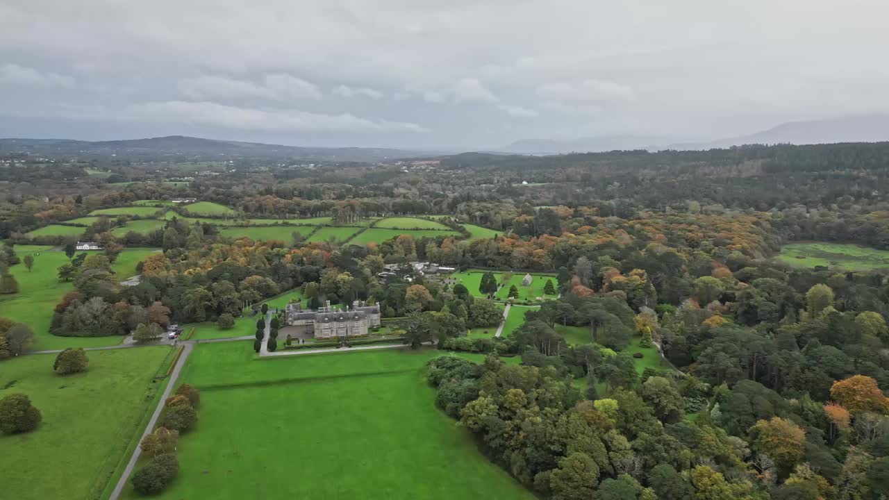 Panoramic Aerial View Of Muckross House In Killarney, County Kerry, Ireland