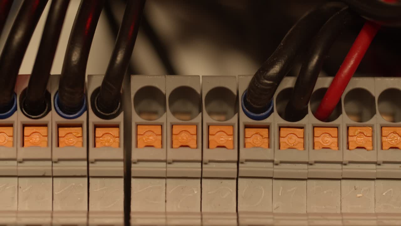 tablero de interruptores eléctricos