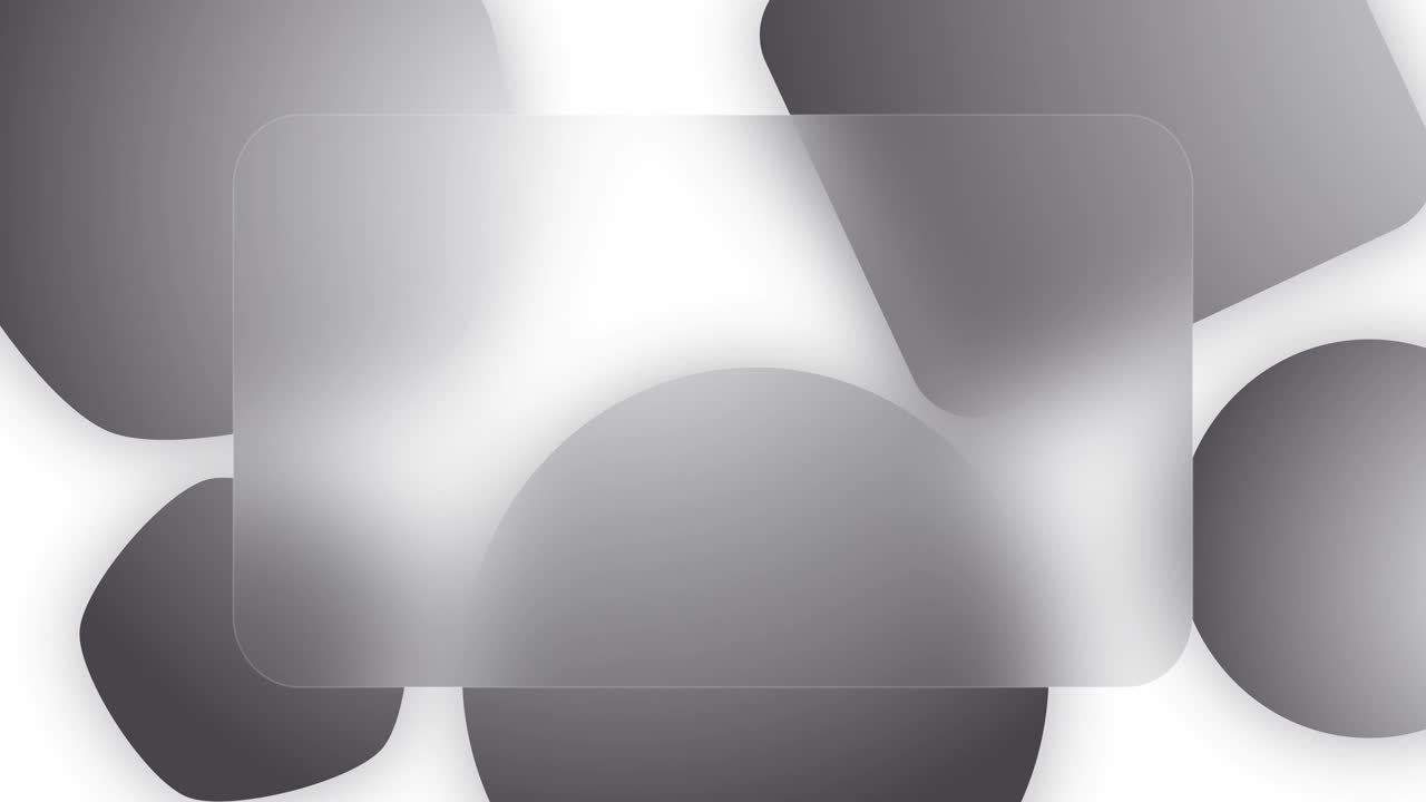 icono rectangular con espacio de copia para el producto de texto y el logotipo en fondo geométrico. fondos de video de stock, cambio, logotipo, resolución 4k, ángulo