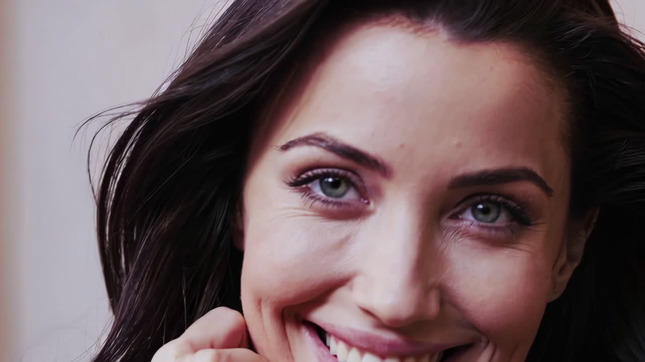 retrato en primer plano de una mujer