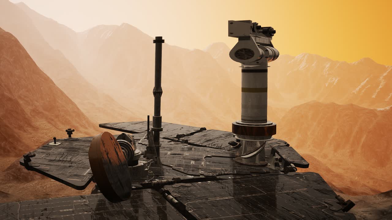 ⁇ 은 행성의 표면을 탐사하는 화성의 기회