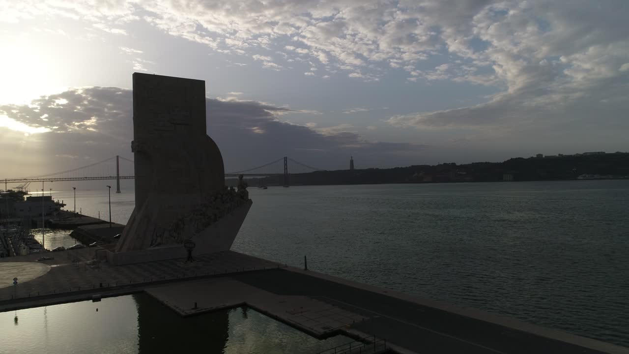 Tramonto a Lisbona: riprese aeree
