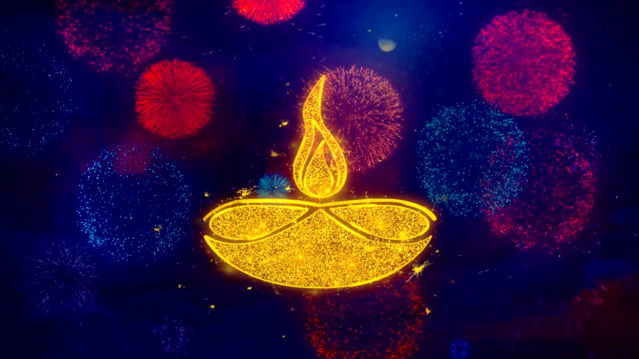 Diwali Diya Lamp Icon Animation
