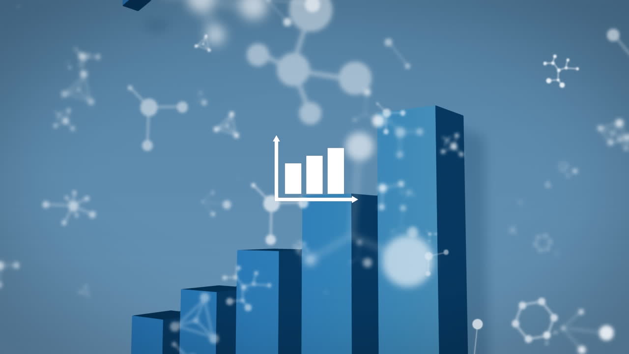 animación del gráfico con flecha sobre las moléculas