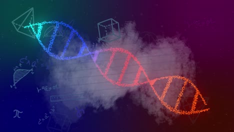 ADN-Y-Ecuaciones-Matemáticas-Sobre-Fondo-Degradado.