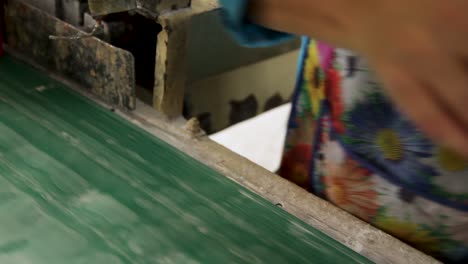 product packaging on an assembly line