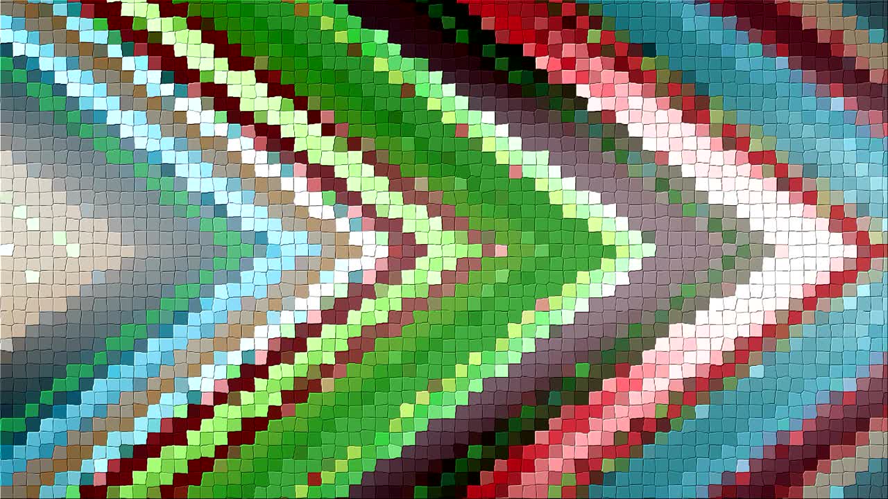 mosaico basado en animación angular abstracta de composición dinámica de paneles y líneas. en bucle