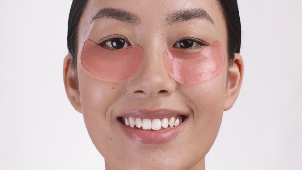 Woman with Eye Patches