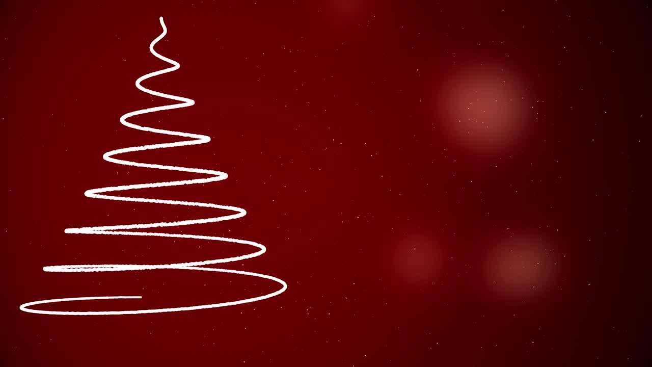 diseño gráfico sencillo del árbol de navidad