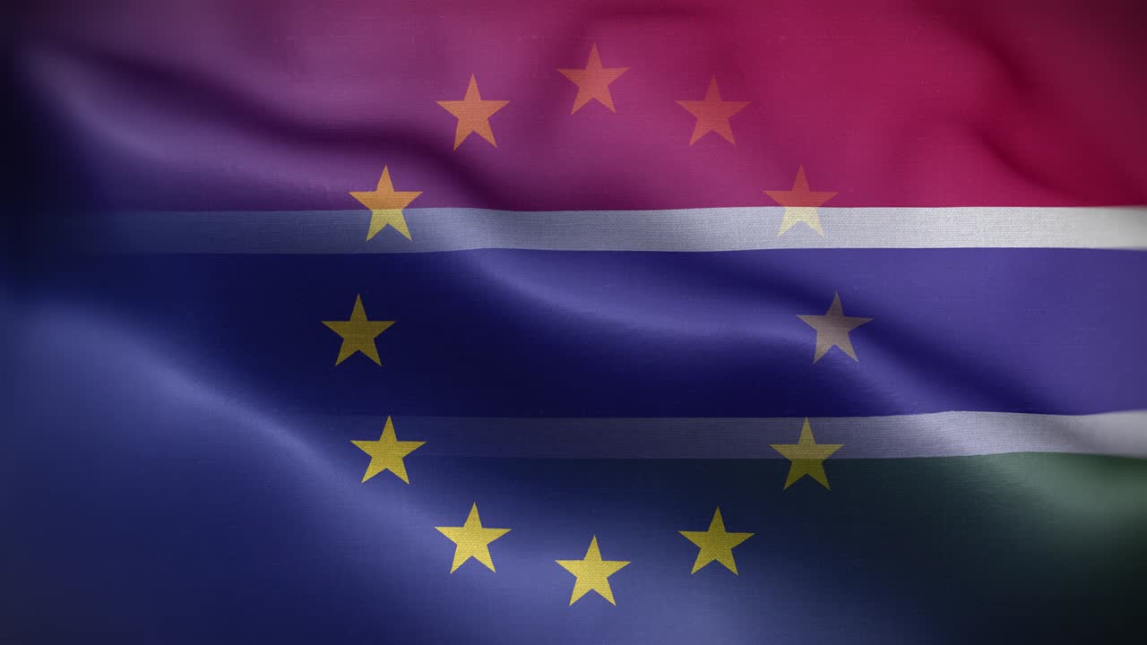 флаг гамбии флаг гумбы фон 4k