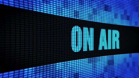 on air display