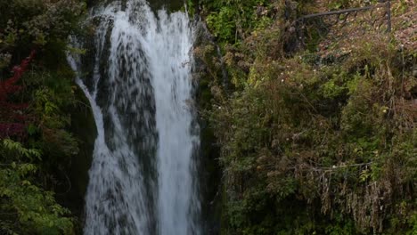 Close-up-of-Waterfall-in-the-gardens-of-Queen-Mary's-Balchik-Palace