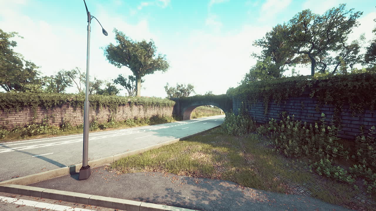 코로나 19로 인한 봉쇄 기간 동안 도시에서 비어있는 랜드마크