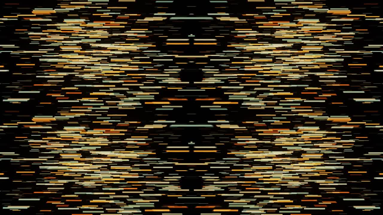 Abstract Geometric Pattern with Horizontal Stripes