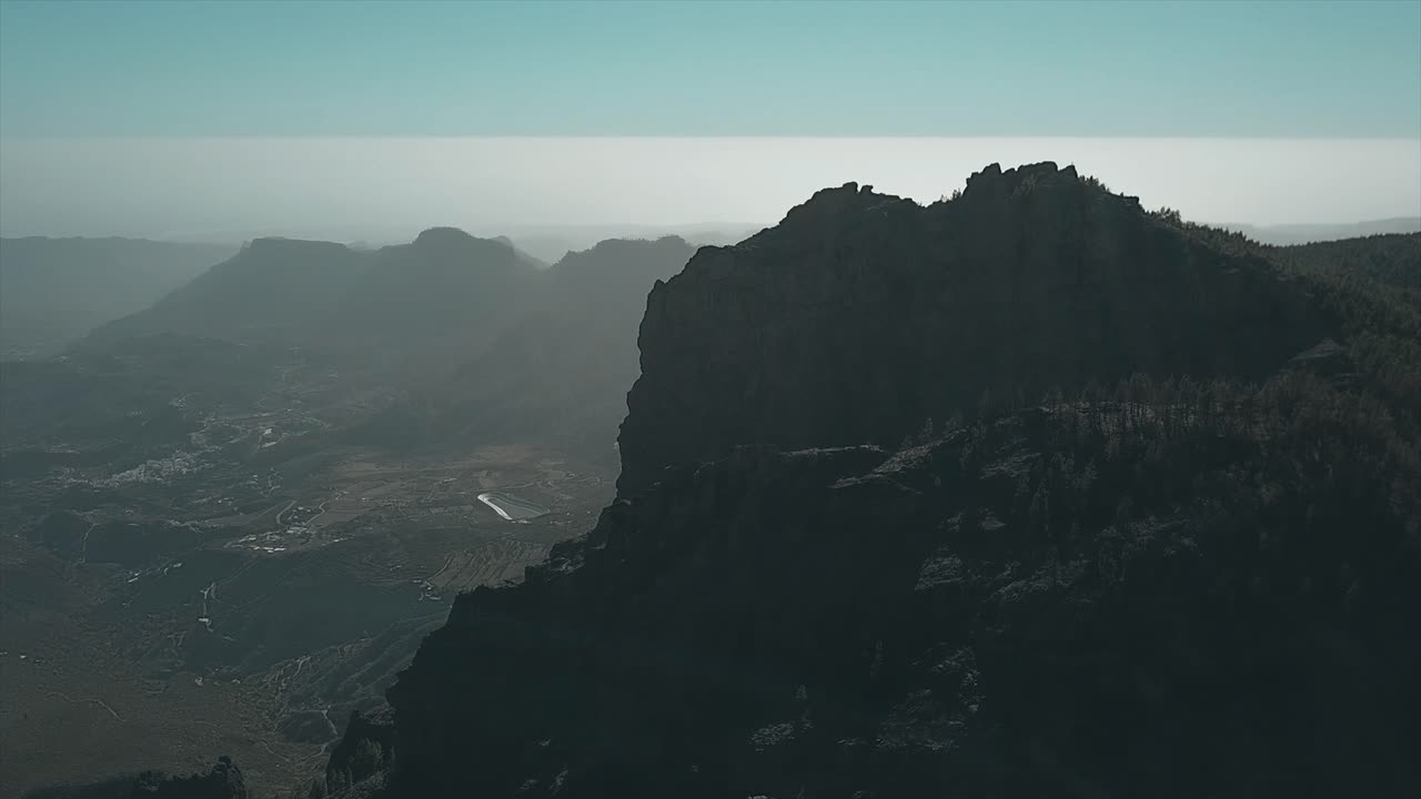 Volo nel punto più alto di Gran Canaria.