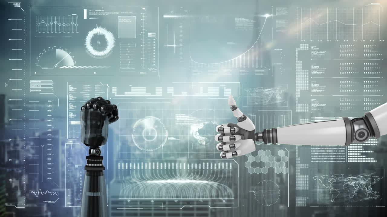 mani robotiche e elaborazione dei dati