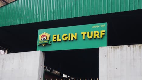 a small play ground for kolkatan's at elgin road called english turf