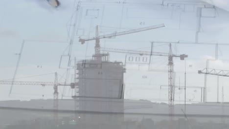 planos y borradores de edificios