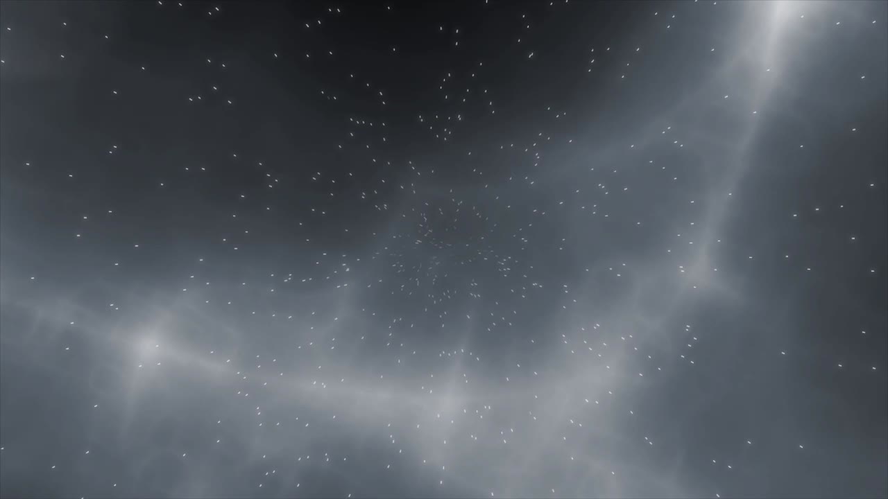 추상적인 우주 성운