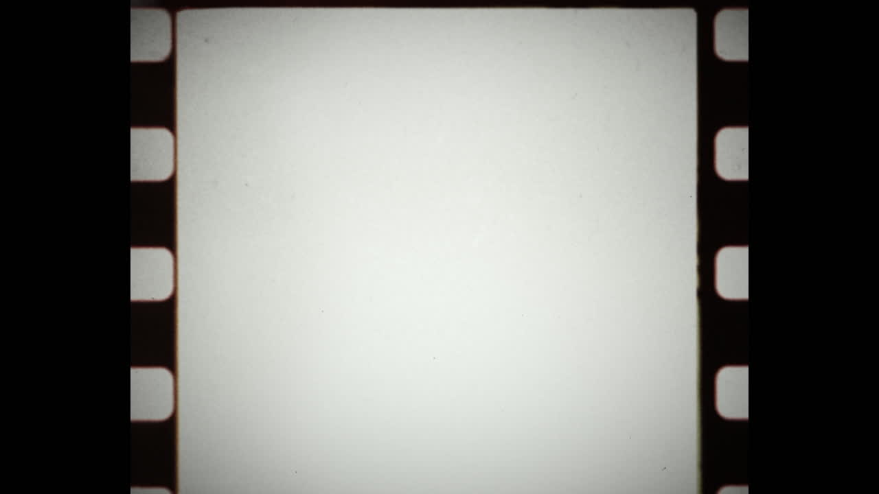 marco de película en blanco