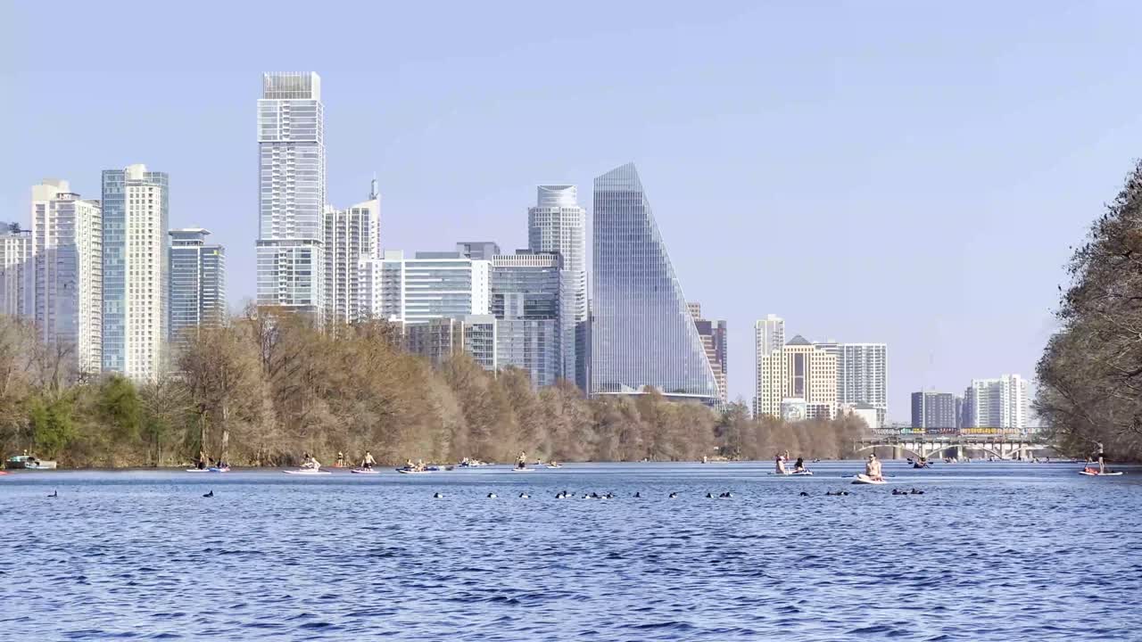 Austin Skyline from the River