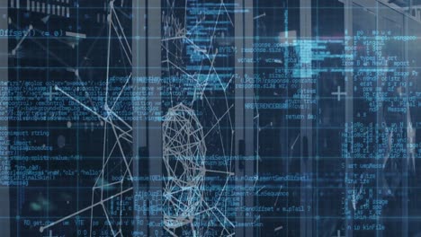 data processing against server room