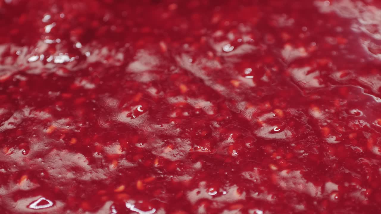 Close-up of Raspberry Jam