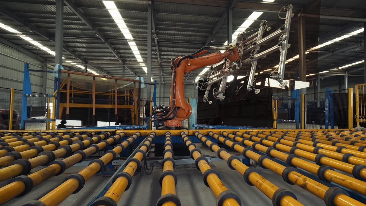 línea transportadora de vidrio-1