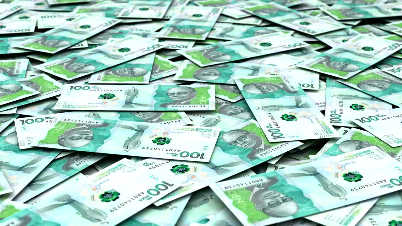 콜롬비아 페소의 어리