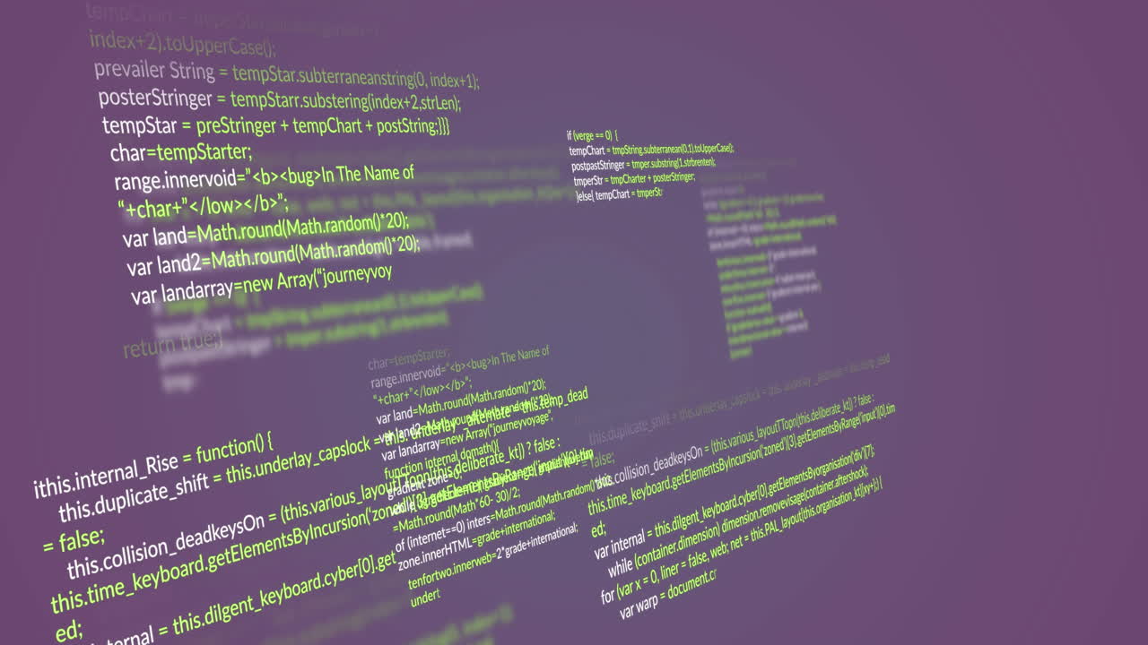 animación del procesamiento de datos financieros con estadísticas