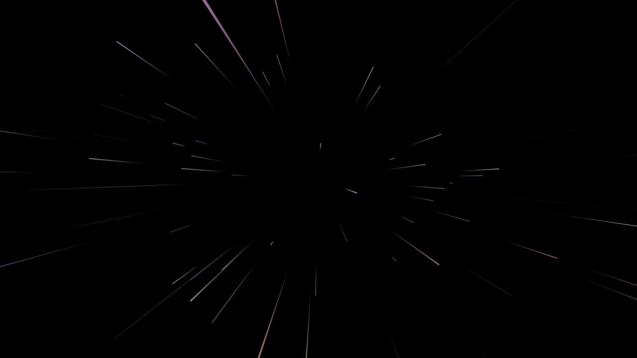 은하 4k를 통한 우주 왜곡 속도