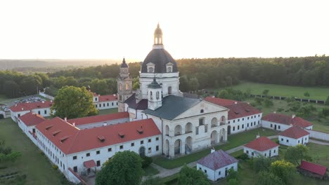 pažaislis monastery and the church of the visitation form the largest monastery complex in lithuania, and the most magnificent example of baroque architecture