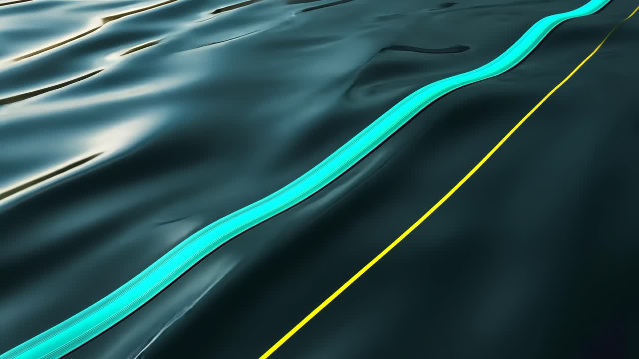 추상적인 물 흐름