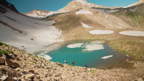 mountain lake arashan at an altitude of 2,700 meters above sea level in uzbekistan 28 of 50