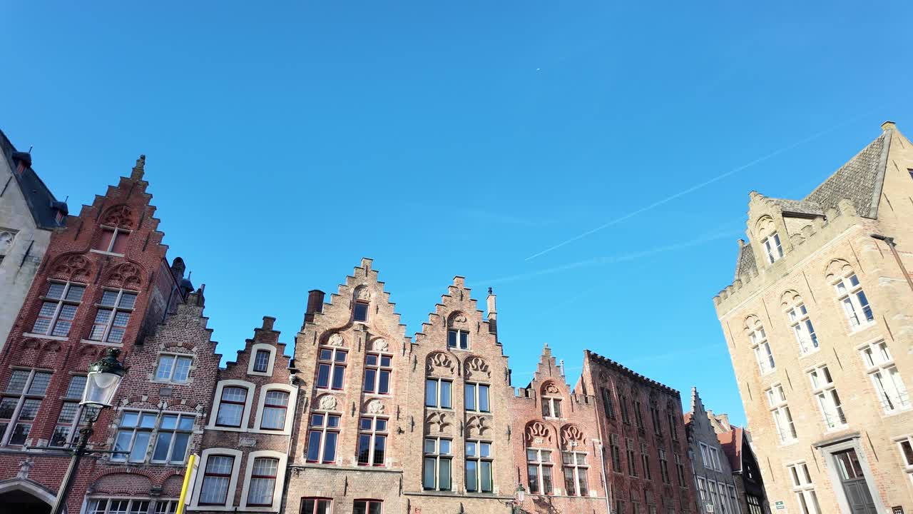 Piazza Van Eyck a Bruges, Belgio