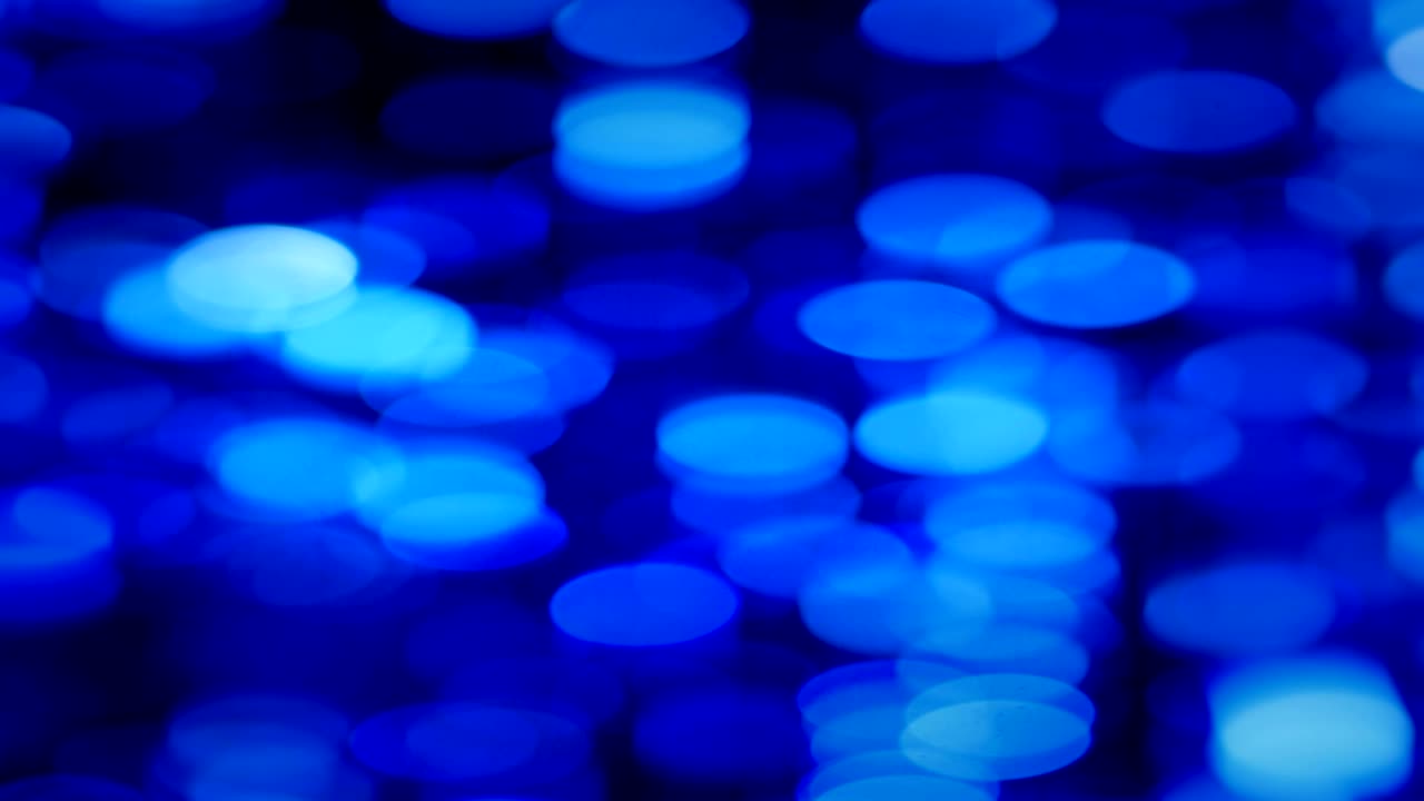 sfondo delle luci sfocate