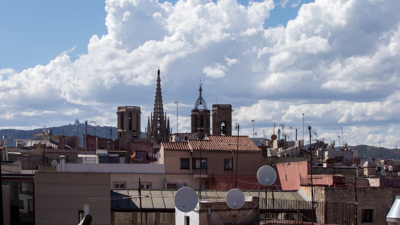 Barcelona Rooftops 4K 12