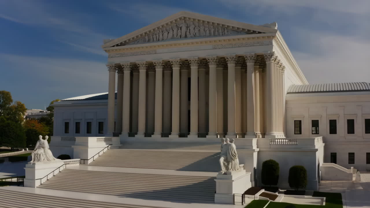 The United States Supreme Court Building in Washington D.C