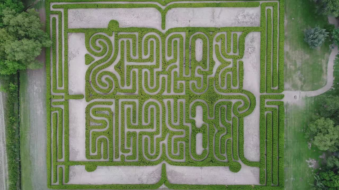 드론에서 제니탈을 가져와, 그 안에서 는 사람들과 함께 보르게스의 미로에서.