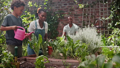 family gardening